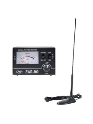 Antena CB PNI Extra 45 si reflectometru pentru masurare SWR