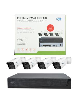 Kit supraveghere video PNI House IPMAX POE 3LR