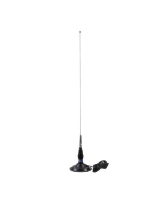 Antena CB President MLA-85 93CM 250W 26-28MHz cu inclinare la 90 de grade si magnet inclus