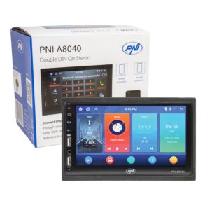 Multimedia player auto PNI A8040 cu Android 13, 2GB DDR3/ROM 32GB, ecran 7 inch, CarPlay, Android Auto, 2 x USB, BT