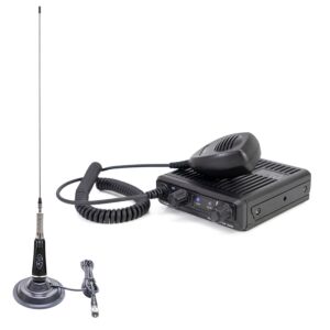 Statie radio auto cu un singur canal si antena CB