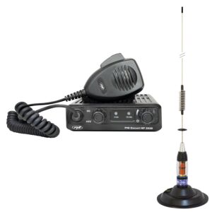 Statie radio si antena auto, antiradar PNI