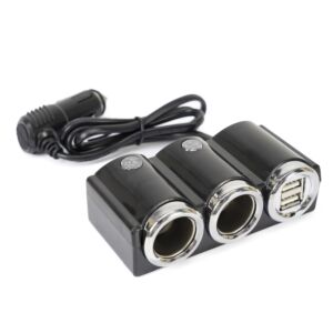 Spliter bricheta auto PNI Lighter 20 12V/24V 2 iesiri, 2 x USB, indicator LED