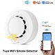 Senzor de fum wireless PNI SafeHouse HS262 compatibil cu aplicatia Tuya, alarma sonora